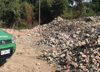 Sequestrata area trasformata in sito per smaltimento inerti da demolizione