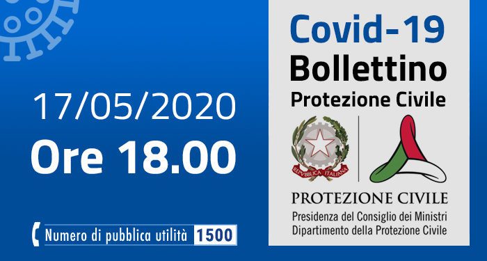 Corona Virus Italia: Totale Positivi: 68.351 i guariti sono: 125.176