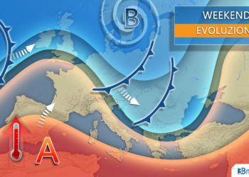 Weekend incerto con sole ma anche qualche temporale, qui i dettagli