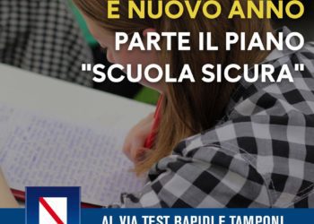 Covid-19, via al piano “Scuola Sicura”