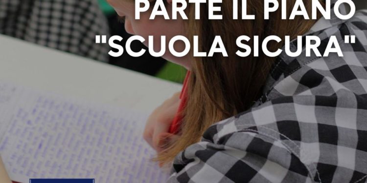 Covid-19, via al piano “Scuola Sicura”