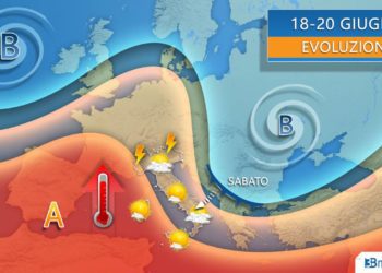 Da giovedì più sole con l’anticiclone , ma ancora con qualche locale temporale. Ecco dove