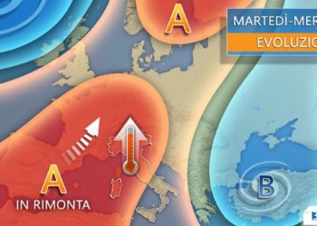 Sole e caldo, ma temporali bucheranno l’anticiclone