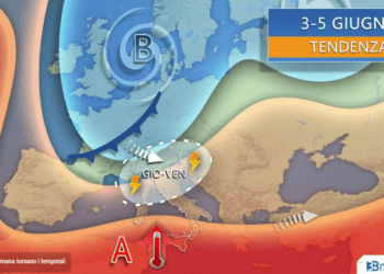 Tra giovedì e venerdì, con rischio nubifragi e grandine, tutti i dettagli