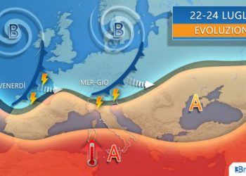 Settimana movimentata tra caldo e intenso e violenti temporali