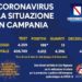 Corona Virus Campania: Totale Positivi: 6.612 i deceduti 445