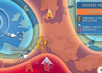 In settimana Italia tra la morsa dell’anticiclone africano e temporali violenti, ecco i dettagli