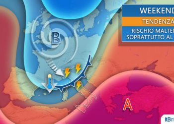 Dal weekend estate al capolinea, maltempo in arrivo sull’Italia, ecco i dettagli