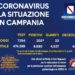 Corona Virus Campania: Totale Positivi: 8.580 i deceduti 449
