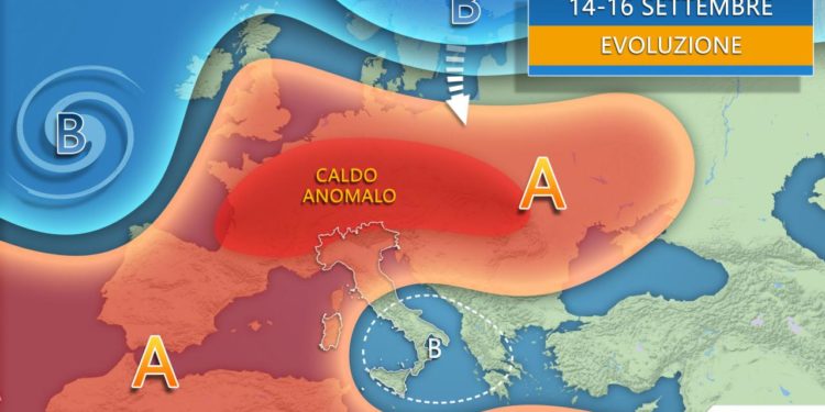 Nuova settimana tra caldo anticiclone e blanda depressione mediterranea, ecco gli effetti