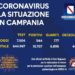 Corona Virus Campania: Totale Positivi: 15.707 i deceduti 469