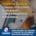 Covid-19, Scuola: Consiglio di Stato conferma pronunce TAR Campania