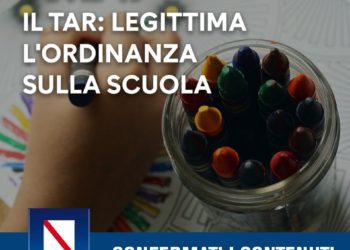 Covid-19 Campania: Il tar: Legittima l’ordinanza sulla scuola