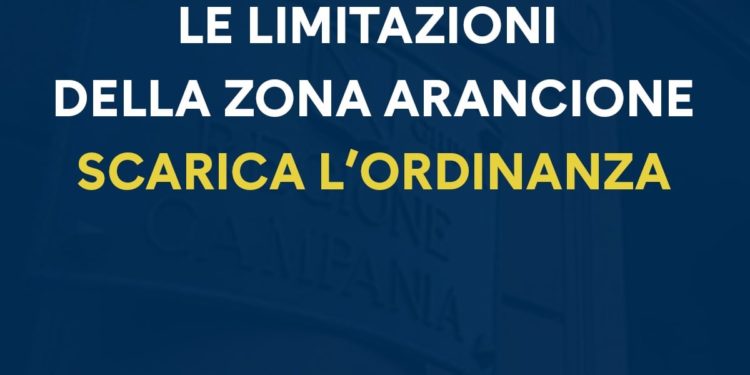 Corona Virus: Campania resta zona arancione fino al 23 dicembre