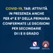 Scuola in Campania: Da domani quarte e quinte elementari in classe