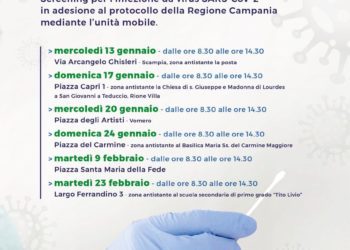 Un tampone per tutti – Test antigenici Covid gratuiti