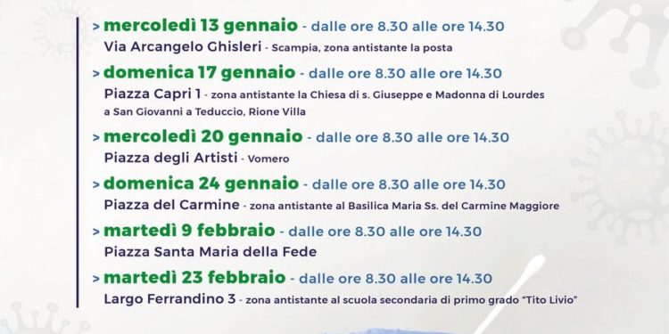 Un tampone per tutti – Test antigenici Covid gratuiti