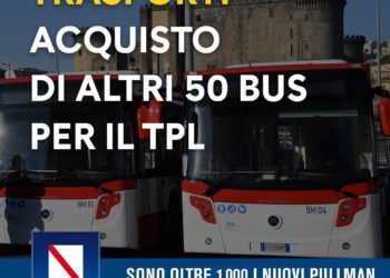 Trasporti: La regione Campania acquista altri 50 autobus