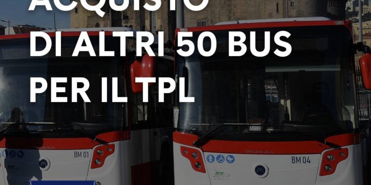 Trasporti: La regione Campania acquista altri 50 autobus