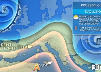 Meteo: Stop al freddo. prossimi giorni tra anticiclone e qualche pioggia