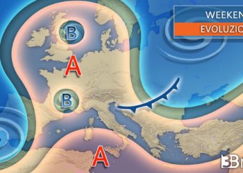 Meteo: Nel weekend anticiclone in indebolimento e qualche novità. Ecco cosa accadrà