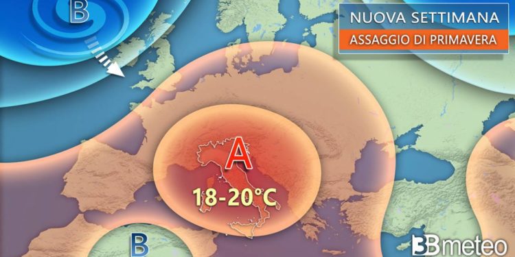 Meteo: Sarà primavera la settimana prossima, punte oltre 18-20°C