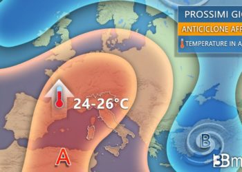 Meteo: arriva l’anticiclone africano, quasi estate al pomeriggio con punto di 26°C