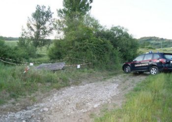 209 veicoli depositati in un fondo agricolo. Area sequestrata