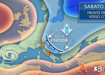 Meteo: Sabato santo arrivano i temporali con calo termico e neve