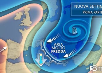 Meteo: Ancora freddo e neve ma entro metà settimana rimonta l’anticiclone