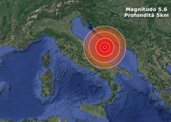 Terremoto nel Mar Adriatico trema la Campania