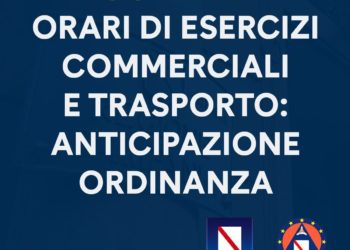 Unità di Crisi Campania: Covid-19: Anticipazione ordinanza N14 del 17 aprile 2021: Orari esercizi commerciali e trasporto pubblico