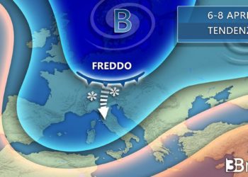 Meteo: Da metà settimana freddo e ultimi acquazzoni, poi migliora