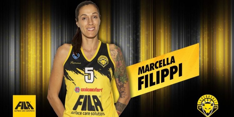 Marcella Filippi sarà ancora una colonna del Fila: settima stagione con le Lupe