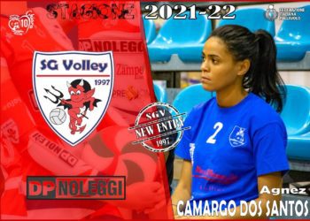 Altro acquisto per  la  DP Noleggi SG Volley, arriva l’italo brasiliana Agnez Camargo Dos Santos