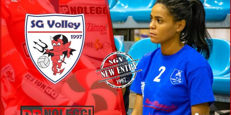 Altro acquisto per  la  DP Noleggi SG Volley, arriva l’italo brasiliana Agnez Camargo Dos Santos