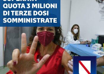 Covid-19 Campania: Bollettino vaccinazioni del 29 gennaio 2022