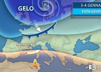 Meteo. Stop all’anticiclone, in arrivo le prime piogge in settimana