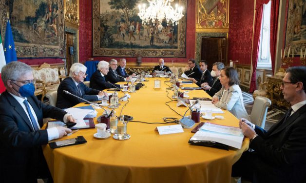 Riunione del Consiglio Supremo di Difesa