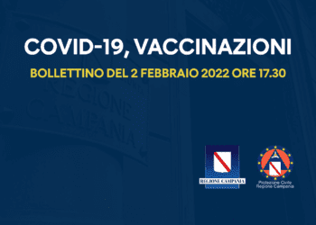 Covid-19 Campania: Bollettino vaccinazioni del 2 febbraio 2022
