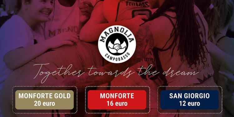 La Molisana Magnolia Campobasso, varato un mini-abbonamento per le ultime tre uscite interne