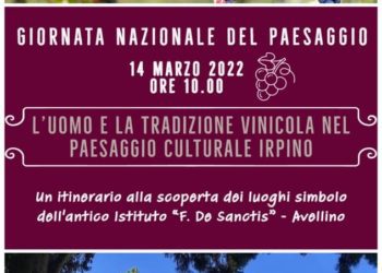 Soprintendenza e Istituto “De Sanctis” insieme per la Giornata del Paesaggio con il progetto “L’uomo e la tradizione vinicola nel paesaggio culturale irpino”