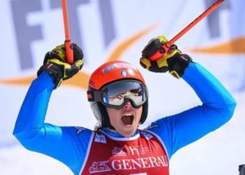 Brignone vince gigante Meribel, Bassino seconda