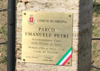 Terrorismo, a Cortona intitolato un parco in ricordo di Emanuele Petri