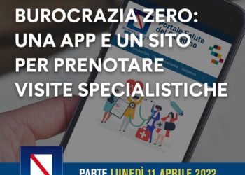 SANITÀ, BUROCRAZIA ZERO: DA LUNEDÌ UNA “APP” E IL NUOVO PORTALE WEB PER PRENOTARE LE VISITE SPECIALISTICHE