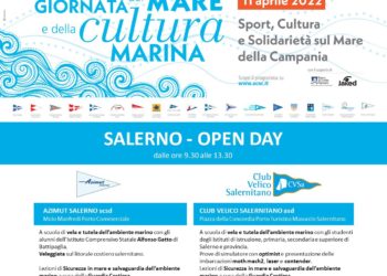 SALERNO, A SCUOLA DI VELA E TUTELA DELL’AMBIENTE GLI OPEN DAY DEL CLUB VELICO SALERNITANO E AZIMUT S.C. S.D. IN OCCASIONE DELLA GIORNATA DEL MARE E DELLA CULTURA MARINA