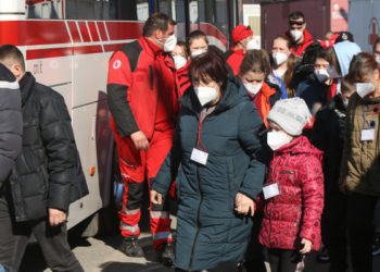 Profughi dall’Ucraina: 101.204 quelli giunti finora in Italia