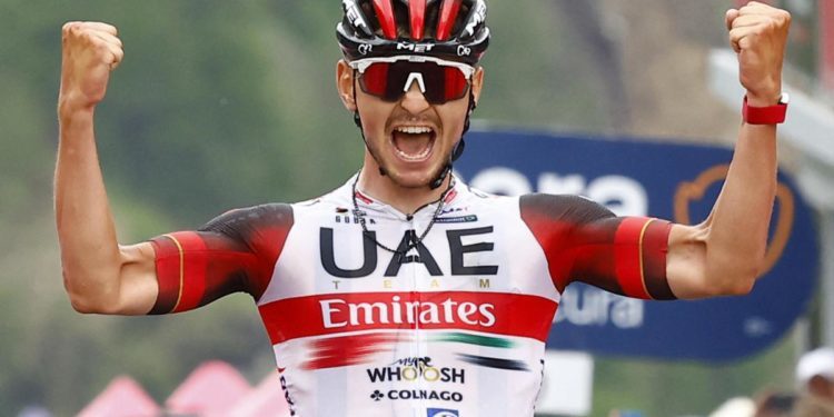 Giro d’Italia 2022, Covi vince 20esima tappa: Hindley nuova maglia rosa