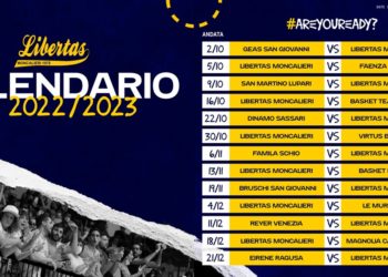 Moncalieri, svelato il calendario ufficiale