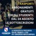 TRASPORTI, ABBONAMENTI GRATUITI PER GLI STUDENTI DA DOMANI (24 AGOSTO) PARTE LA SOTTOSCRIZIONE ONLINE